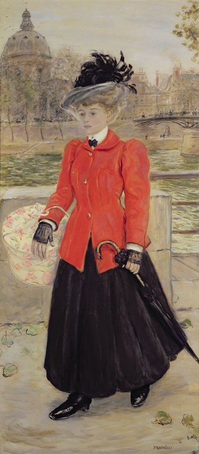 De Leerling door Jean Francois Raffaelli